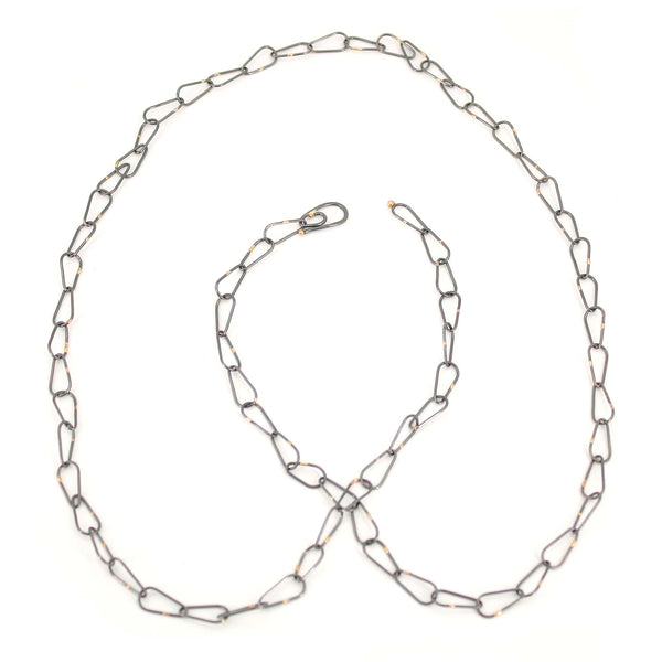 ■ENGBROX■ silver925 sandy ring necklace EBNL25032SV Rings with chain
