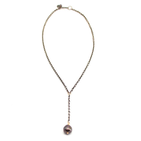 ネックレス・ペンダント JOHO year and month necklace black pearl Black Pearl