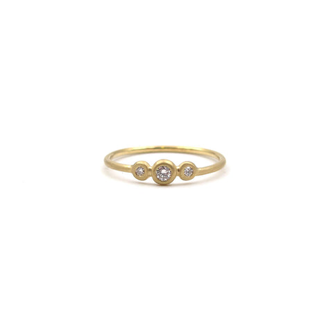 The Sweetest Gold & Diamond Ring