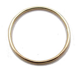 Gold Stacking Round Wire Ring