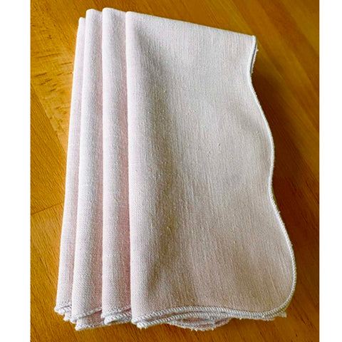 Vegetable Dyed Pink Napkins