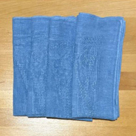 Indigo Belgian Linen Napkins (B)