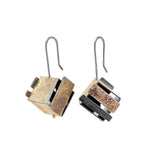 Gold Dust Box Earrings