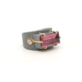 Mirror Cut Pink Tourmaline Ring