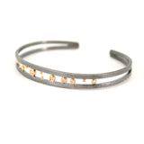 Scattered Diamond Cuff Bracelet