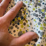 Vintage Cotton Feed Sack: White with Dots