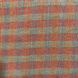 Linen: Brick Colored Checks