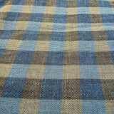 Linen: Blue, Yellow & Gray Checks