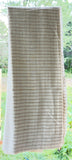 Organic Cotton Light Brown Check Yardage Fabric