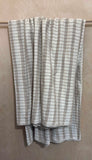 Organic Cotton Light Brown Thick Check Yardage Fabric