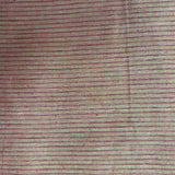 Red & Cream Striped Khadi