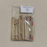 Vintage Bone Mahjong Sticks