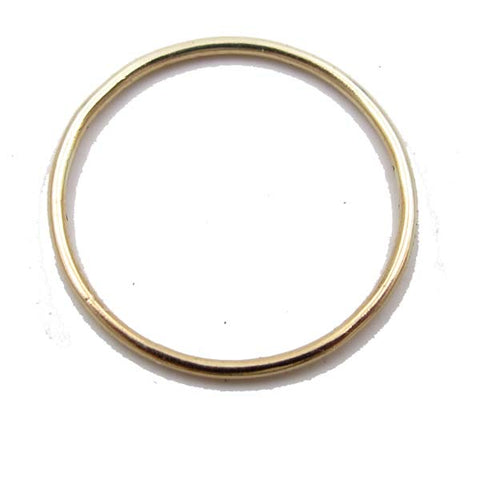 Gold Stacking Round Wire Ring – Joanna Gollberg